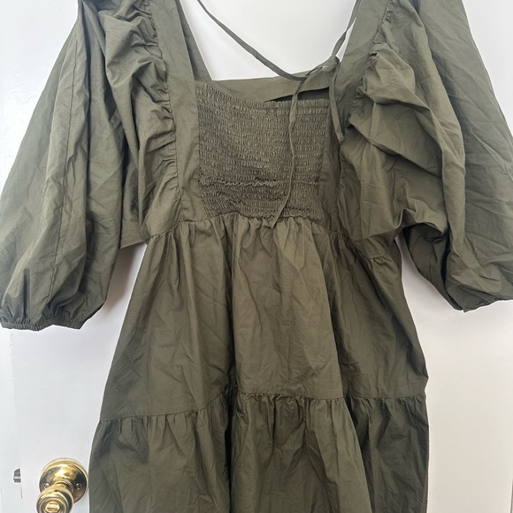 Olive green dress - Picture 5 of 6